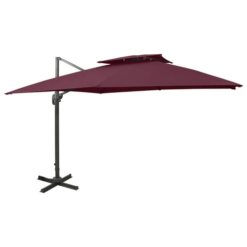 Parasol déporté double - parasol, à