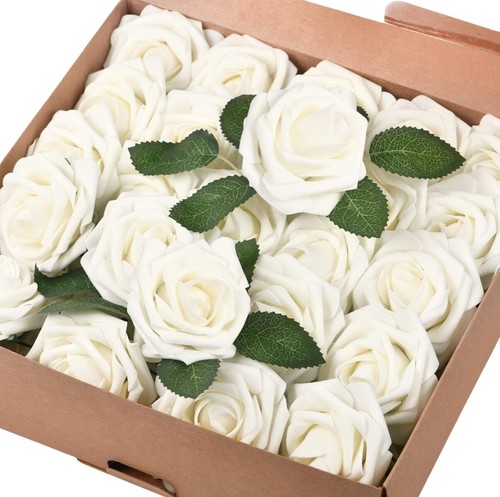 Bouquet roses crème - de, crème,