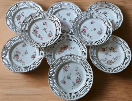Assiettes anciennes ajourée - anciennes,