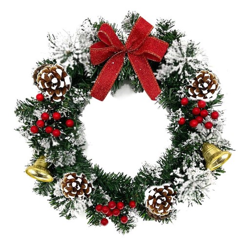 Couronne porte noël - de, 30