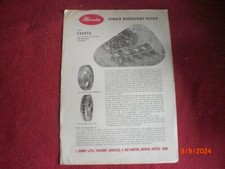 OLD ADVERTISING LEAFLET MONOGERM SEED DRILL HASSIA EXAKTA