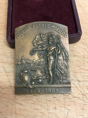 Belle médaille bronze - belle,
