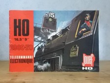 TRAINS ELECTRIQUES CIRCUITS AUTOMOBILES CATALOGUE JOUEF HO 1969-1970