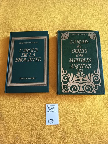 Lot livres argus de - de,