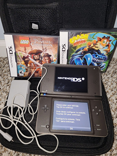 Nintendo brown handheld - nintendo, xl