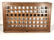 Solide Bois Treillis Livre Bible Stand Bureau Haut Lutrin Teck Support Library