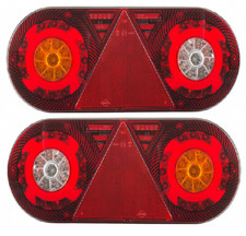 Feu arrière LED droit + gauche 12/24V camion voiture camping-car remorque