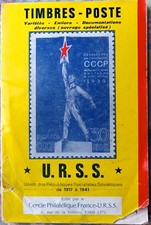 USSR 1917-1941 French Postage Stamps Catalogue 1969