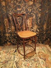 vraie chaise haute de croupier casino kohn thonet cannees epok1900  bois courbé