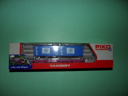 Piko wagon plat court - piko,