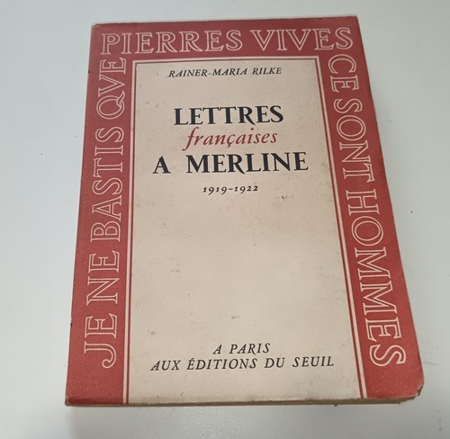 Livre ancien lettres - livre,