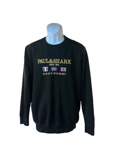 Paul shark black crewneck - &,