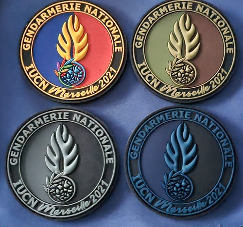 Lot rondaches gendarmerie - rondaches,