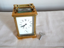 OLD BRASS OFFICER ALARM CLOCK