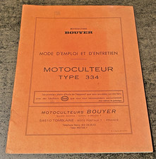 Mode Emploi et Entretien