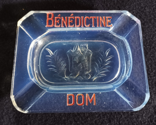 Cendrier ancien liqueur - ,
