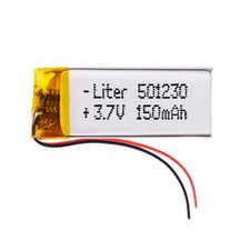 Batterie 501230 lipo - lipo, 3.7v