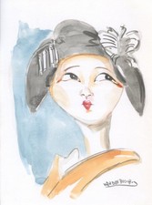 Dessin  Original femme