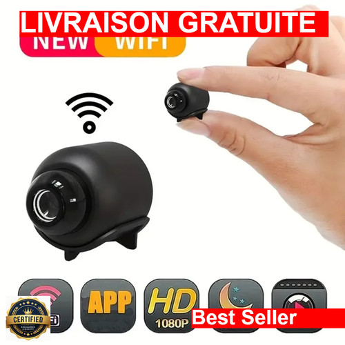 Caméra mini 1080p wifi - mini,