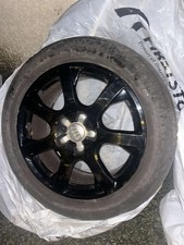 4 Jantes Alu Noire Q5 Sq5 17 Pouces Avec Pneu Michelin Primacy 4 En 225 50 17