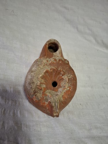 Lampe huile terre cuite - à, en