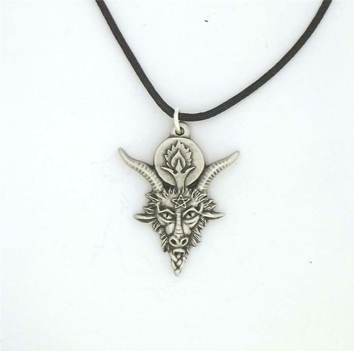 English pewter pendentif tête - pewter,