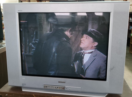 Sony trinitron crt tv - sony, 32”