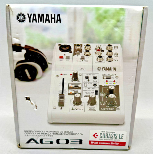 Yamaha ag03 mixing - ag03, console