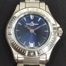 Baume & Mercier Malibu MV045044 Blue Dial Swiss Quartz Ladies Watch