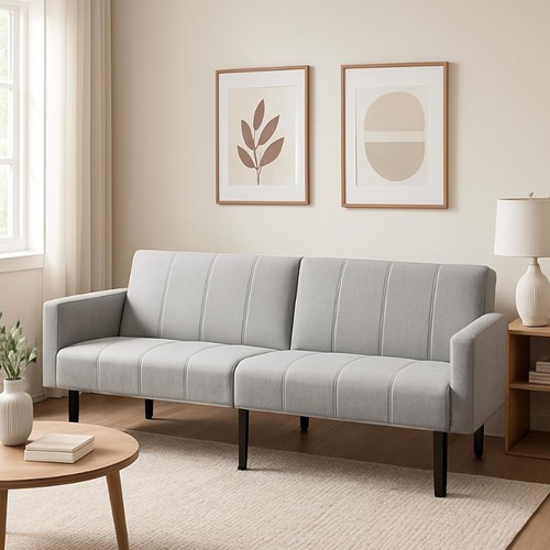 Soft linen sofa - linen,