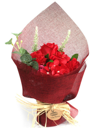 Bouquet fleurs savon - bouquet, de