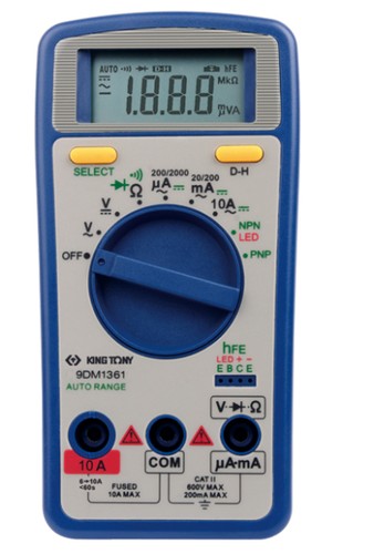 Multimètre digital 600v king - multimètre,