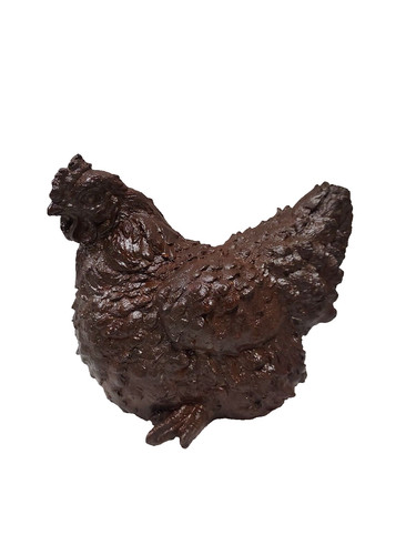 Poule fonte décoration - poule, /