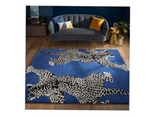 Tapis tigre léopard touffeté