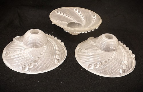 Set art deco - 3, glass