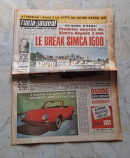 L'Auto-Journal du 1 Avril 1965