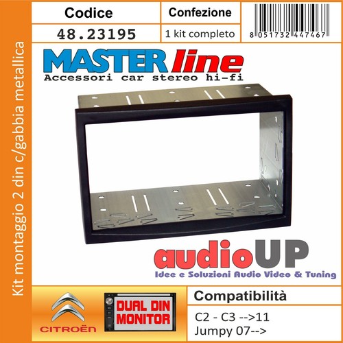 Masque autoradio din kit - masque,