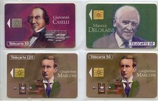 TELEPHONE CARD / LOT OF 4 DIFFERENT CARDS / AS IS