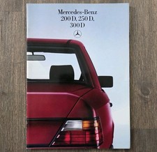 Mercedes 300 D/250/200 W124 Brochure/Broszura/Folleto/Opuscolo/Broschyr