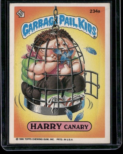 1986 topps garbage pail - topps, kids