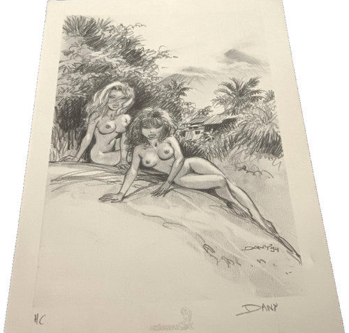 Dany grande lithographie - grande,