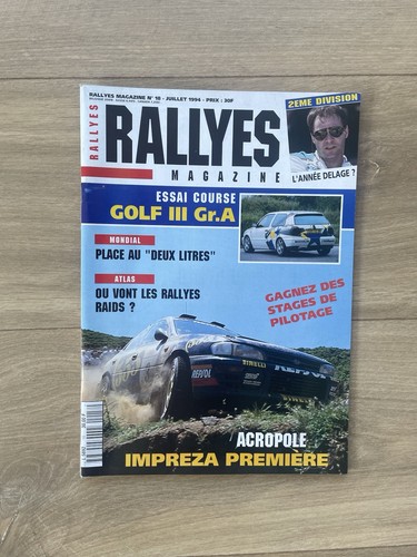 Magazine rallyes juillet - magazine,