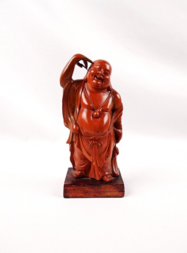 Sculpture bois bouddha - en,