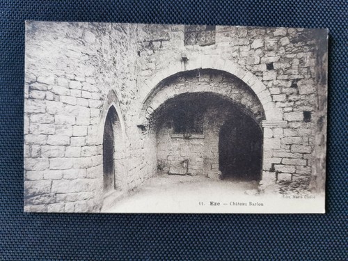 Cpa eze château - cpa,