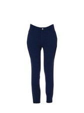 Pantalon Liu Jo De Femme, En Viscose Élastique, Couleur Bleue, Code TA41