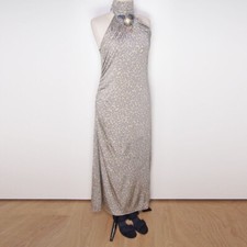 Robe Maxi Maliparmi Grise En