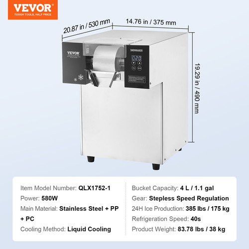 Vevor machine râper la - vevor, À