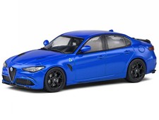 Alfa Romeo Giulia Quadrifoglio Verde bleu véhicule miniature S4313104 Solido 1:4