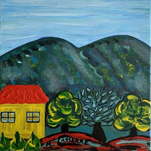 Tableau peinture acrylique sur - peinture,