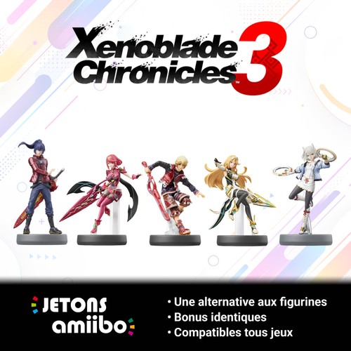 Lot jetons amiibo - lot,
